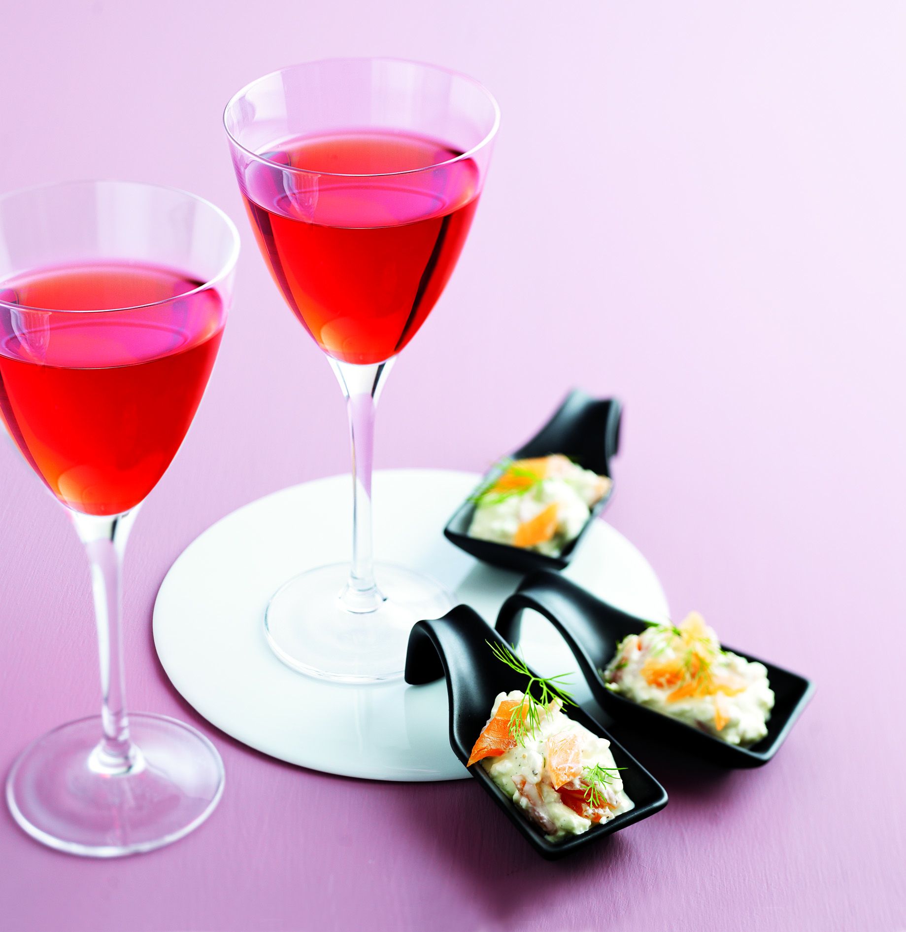  3 recettes de cocktails et cuillères apéritives à base de cidre