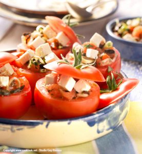 Tomates farcies à la feta