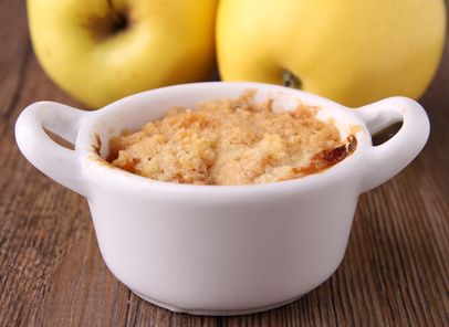 La meilleure recette de crumble aux pommes